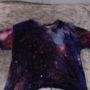 This is a Space shirt from HotTopic